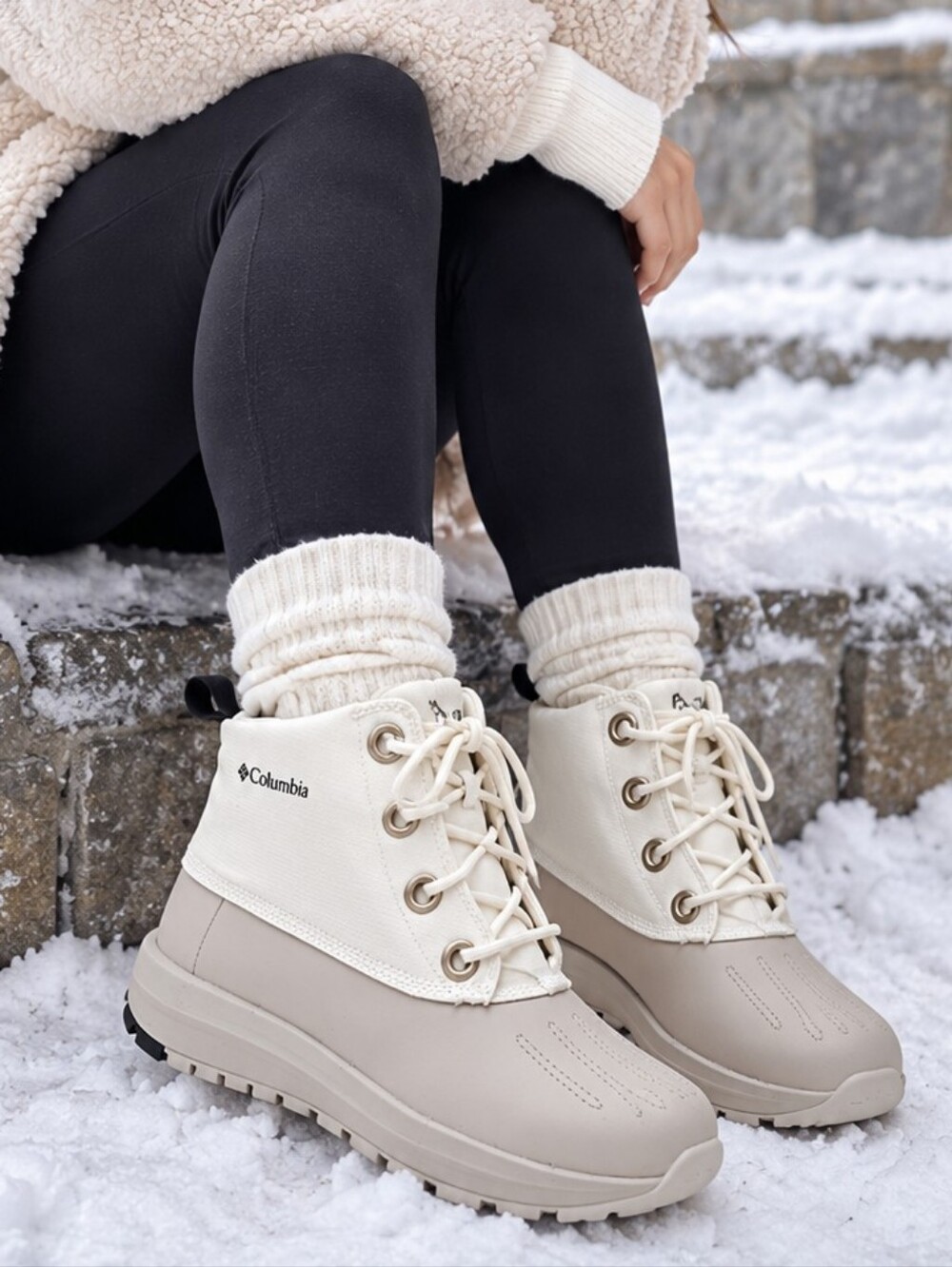 Columbia Moritza Shield Women’s Waterproof Winter Boots Size 8 NWT